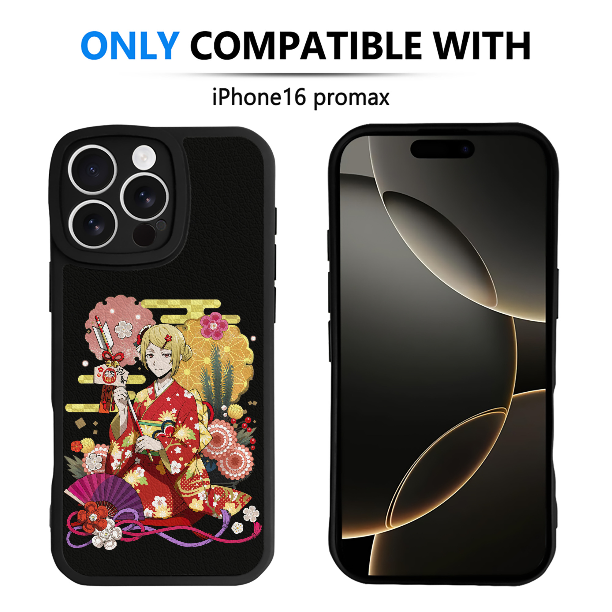 （画像用） 文豪ストレイドッグス Bungo Stray Dogs 【iPhone 16シリーズ対応】シリコンスマホケース（レザー調） 材質：シリコン